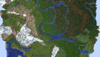 Cherry Blossom (Kiraz Çiçeği), Taiga ve Irmaklar Survival Seed – 1.20